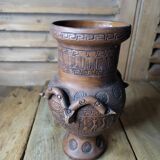 Vase pot en terre cuite grecque décoration ancienne vintage