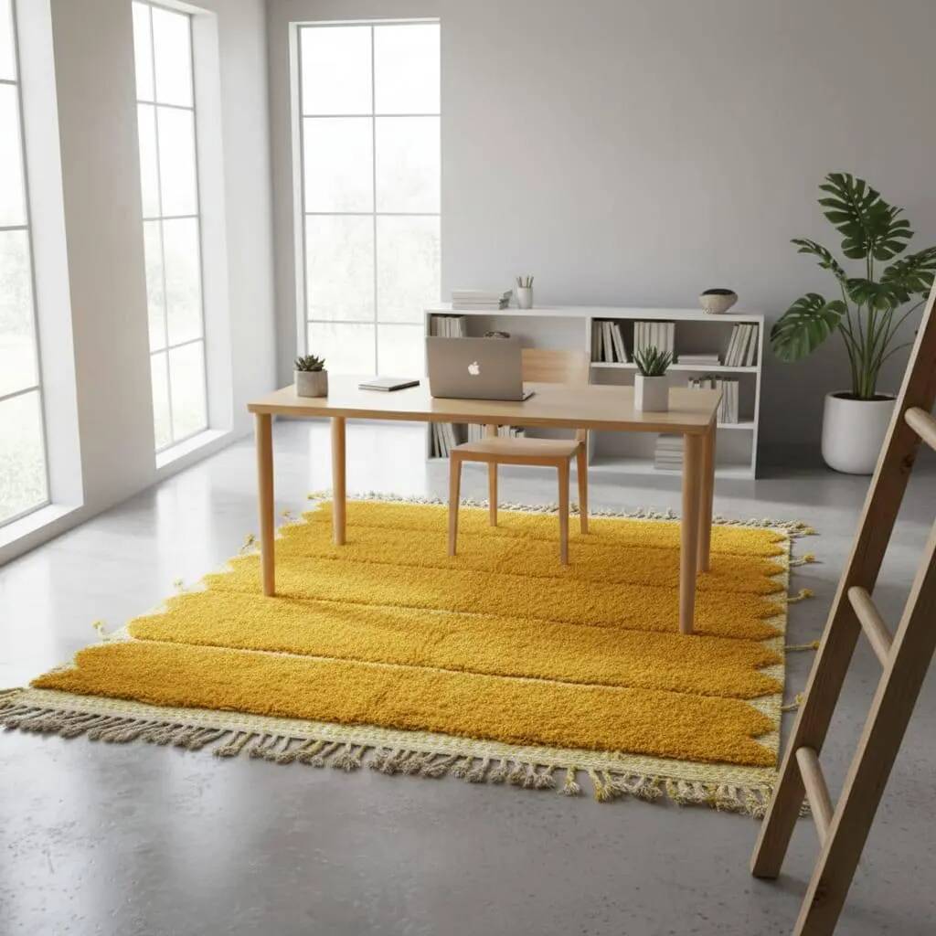 Unique handmade Berber rug 2.5x1.5 m