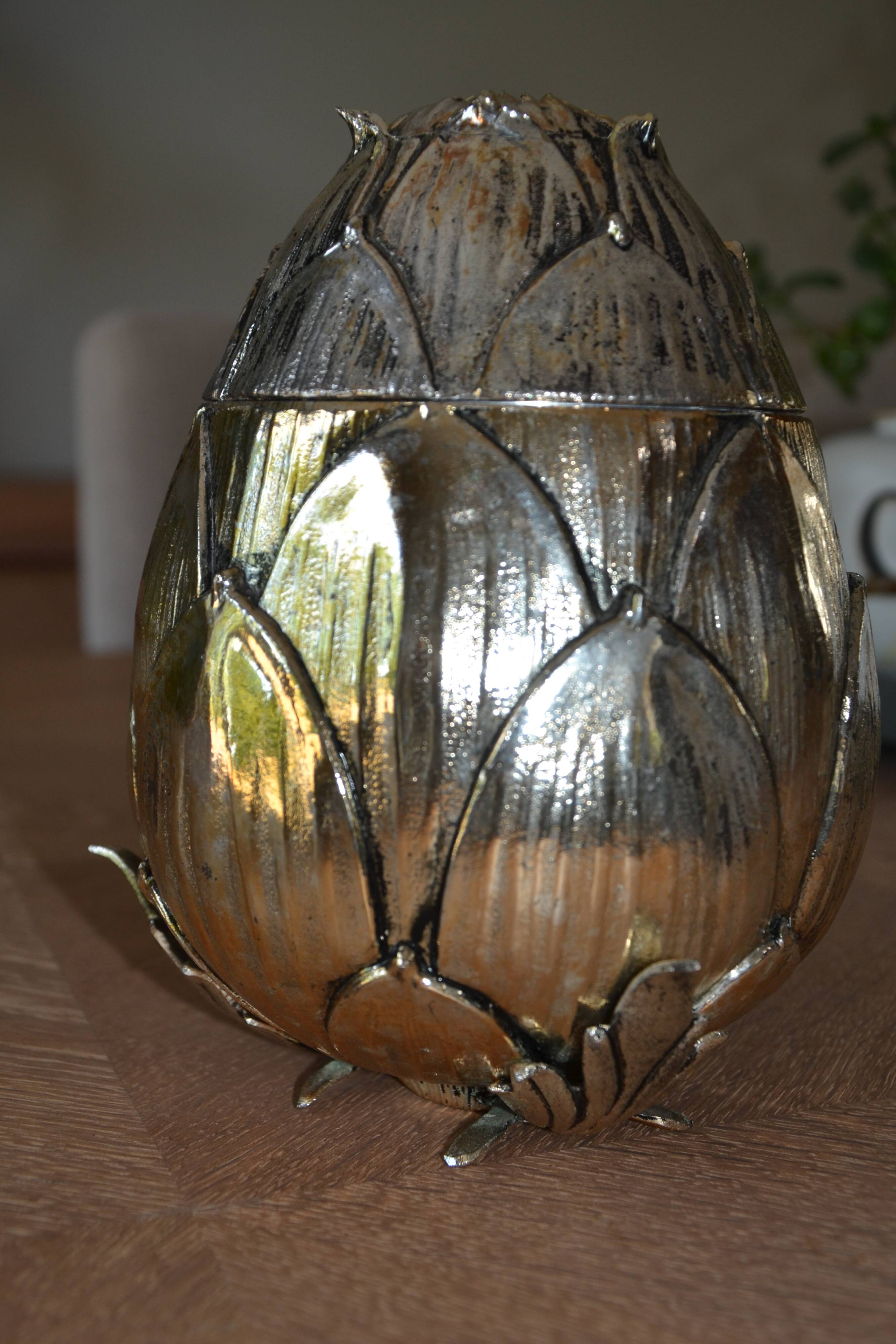 "Artichoke" ice bucket by Mauro Manetti