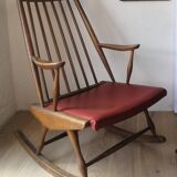 Guillemas vintage Scandinavian style rocking chair.