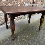 Vintage alsatian winstub stuwa tavern table