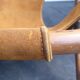 Armchair 1960 bamboo and suede leather