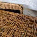 Large wicker trunk