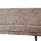 Vintage Sandinavian sofa in gray fabrics, wool sofa