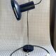 Vintage blue metal desk lamp
