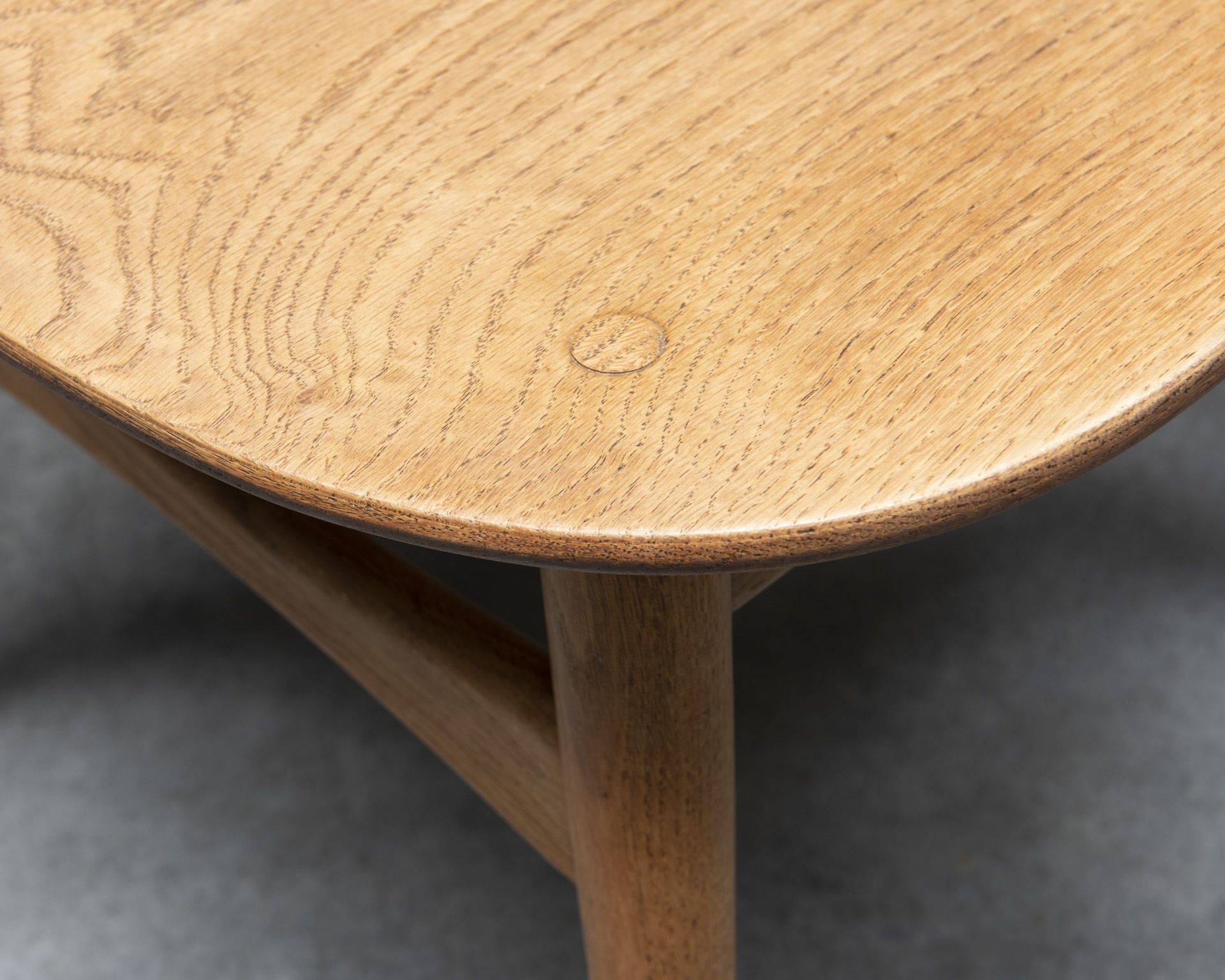 Set of 3 Chairs CH33 Hans Wagner, Carl Hansen & Søn, 1950s, Denmark