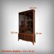 Mahogany Display Cabinet, England - Early 20th Century