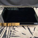 Table lounge smoked glass Red Edition