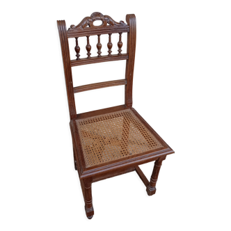 Chaise cannelé ancienne