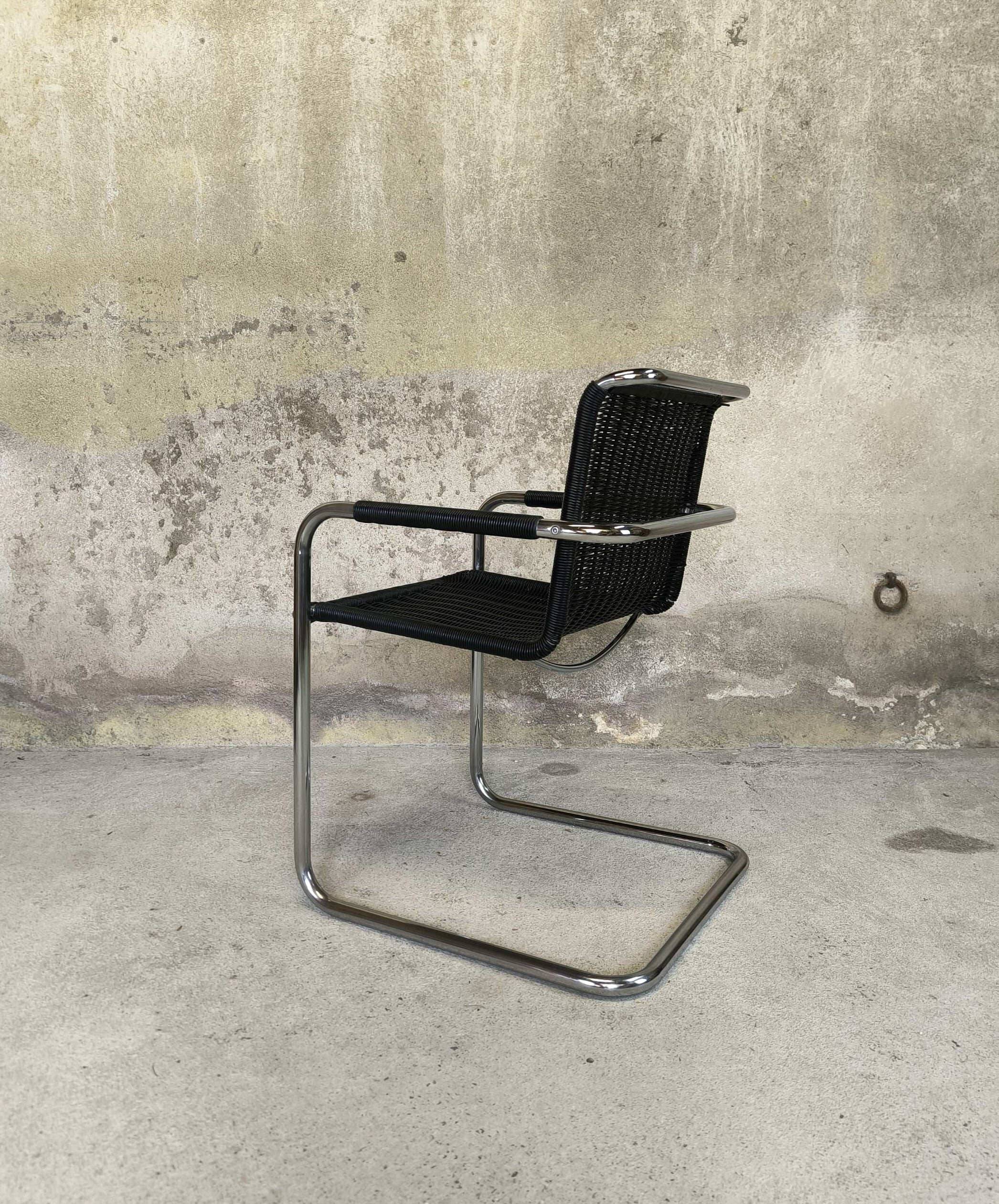 Chaise Bauhaus cantilever vintage