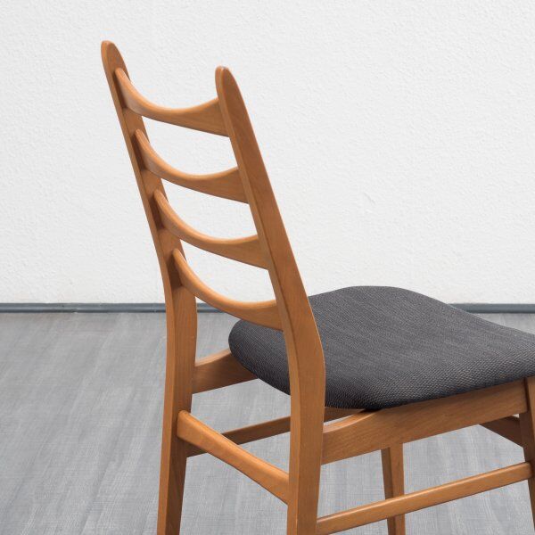 Set de chaises années 60 hêtre massif
