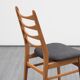 Set de chaises années 60 hêtre massif