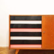 Striped buffet by Jiri Jiroutek for Interier Praha, 1960s