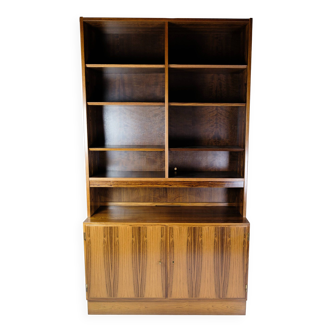 Bibliothèque réalisée en palissandre par Hundevad Furniture des années 1960