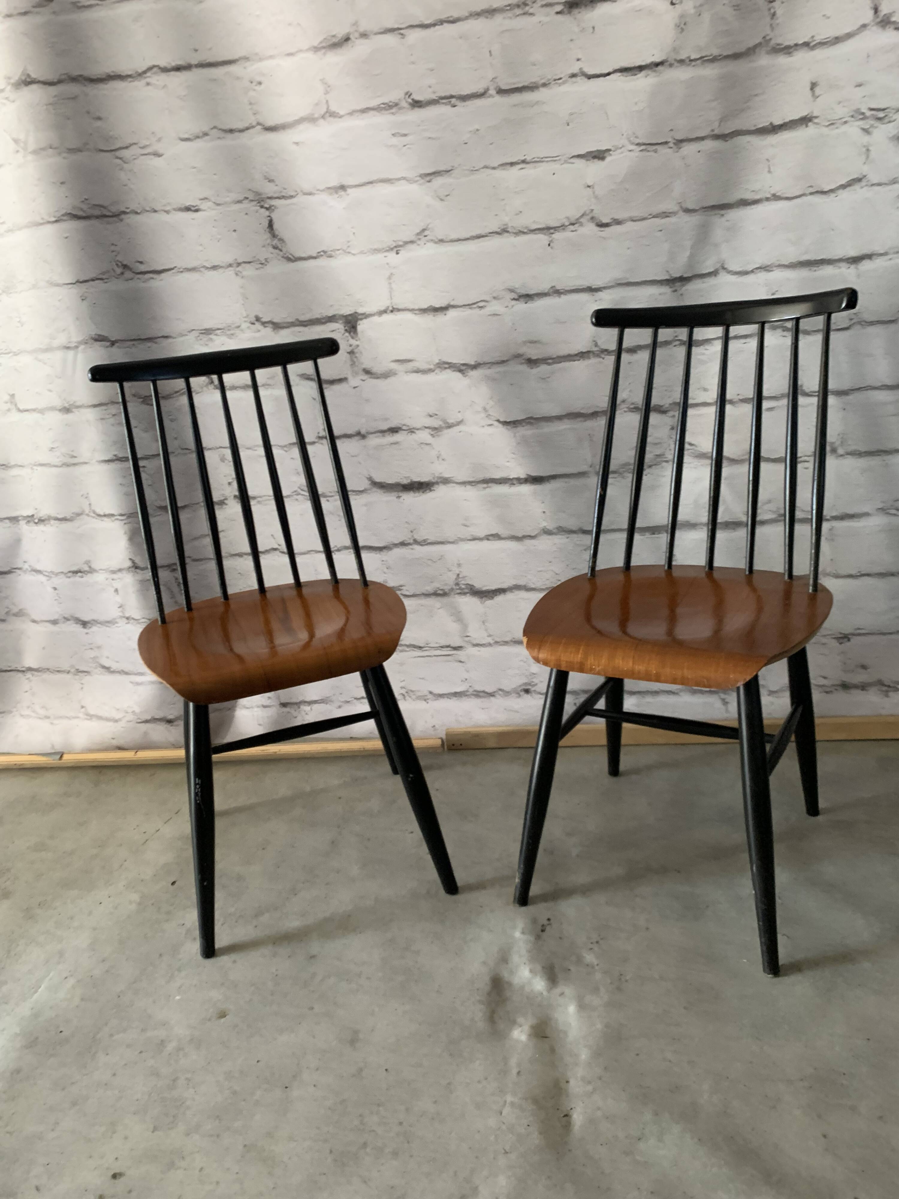 Fannett Dining Chairs By Ilmari Tapiovaara, Set Of 2