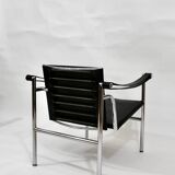 Pair of LC1 armchairs, LeCorbusier, Perriand, Jeanneret, ed.Cassina