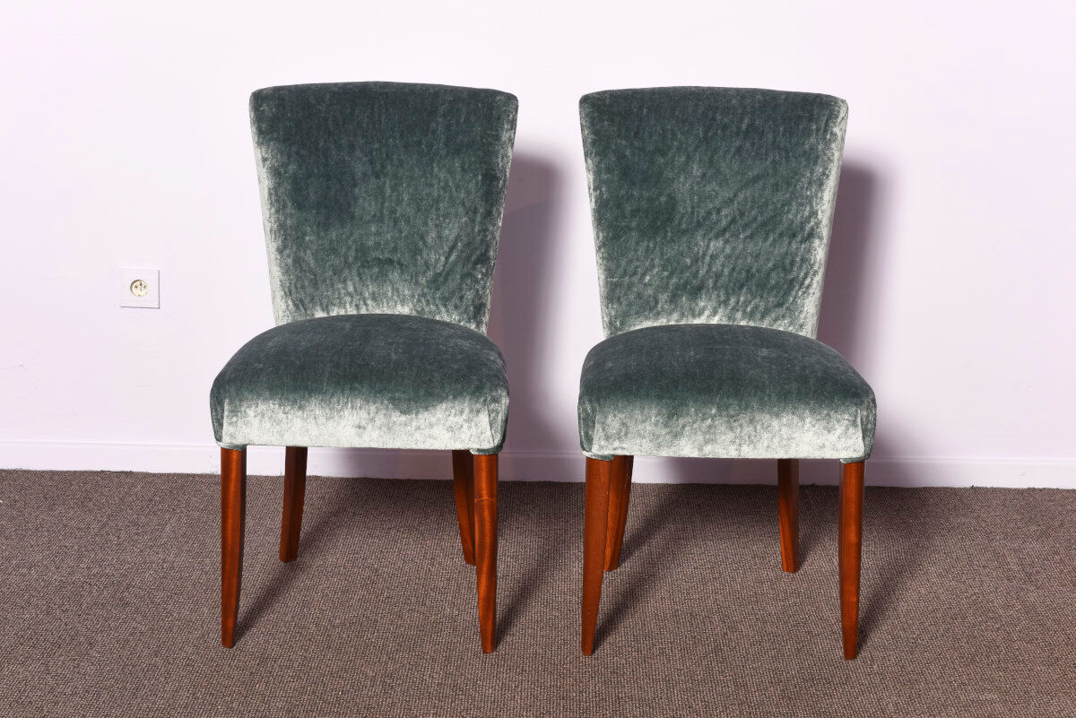 Set de 3 chaises art déco 1930s