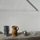 English silver plated apple sugar bowl