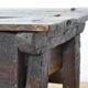 Spanish oak side table, 18th century