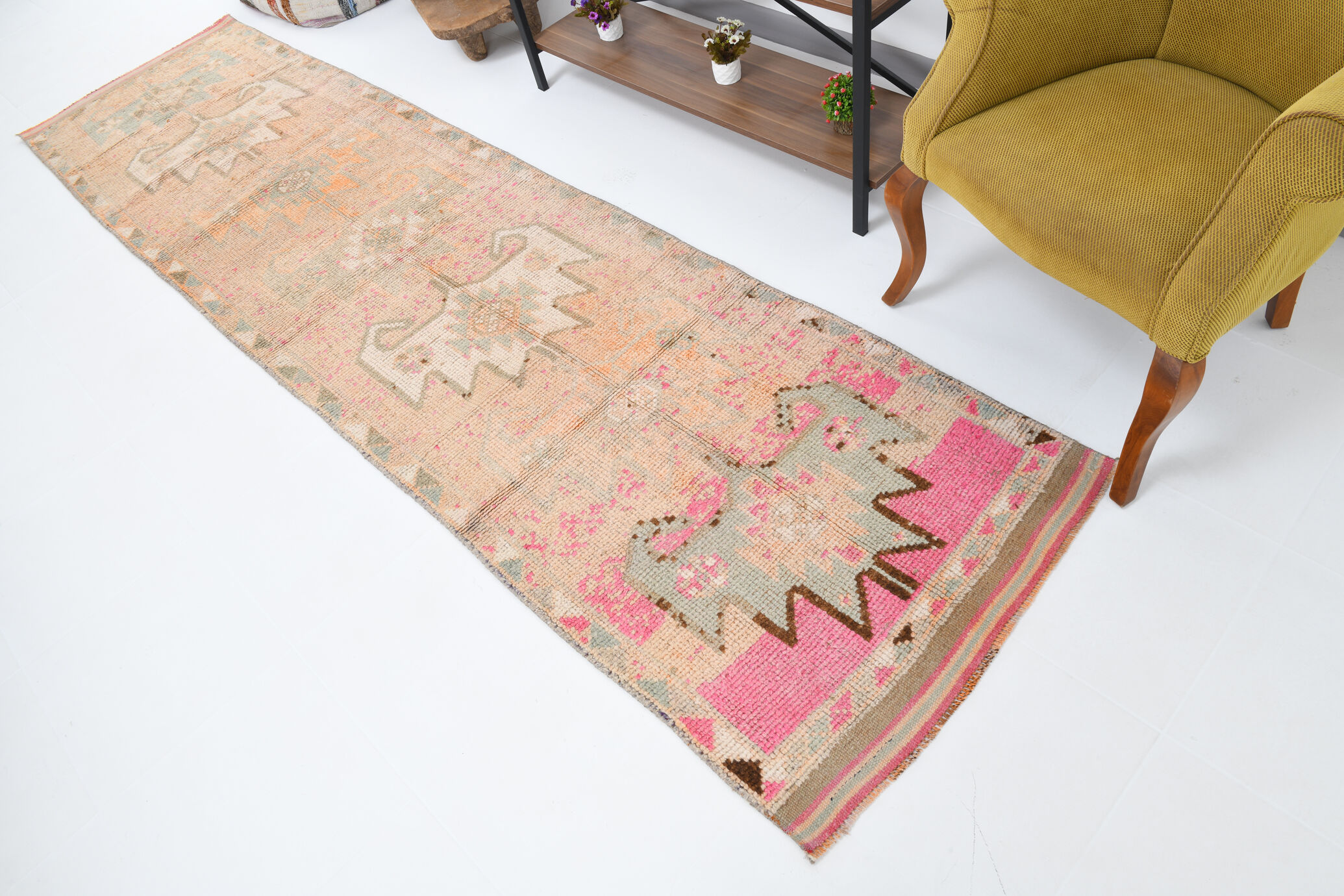 Runner rug, 88x348cm