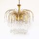 Lustre en verre de Murano