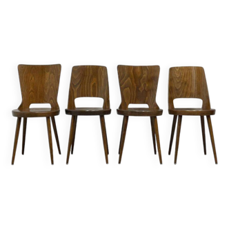 4 chaises Baumann Mondor et Dove