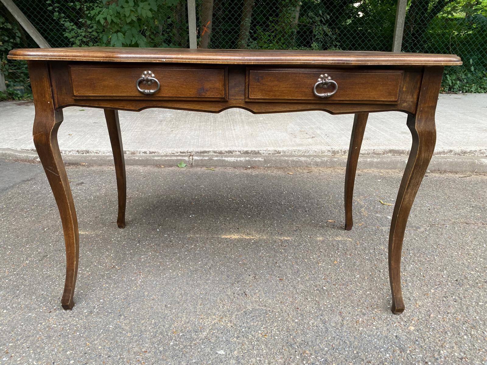 Vintage 19th century Louis XV style wooden desk