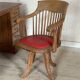 Vintage Art Deco swivel office chair