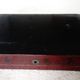 Old lacquered wooden box with china or japan decoration, bird and flower