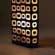 Large Italian brutalist floor lamp 1970s