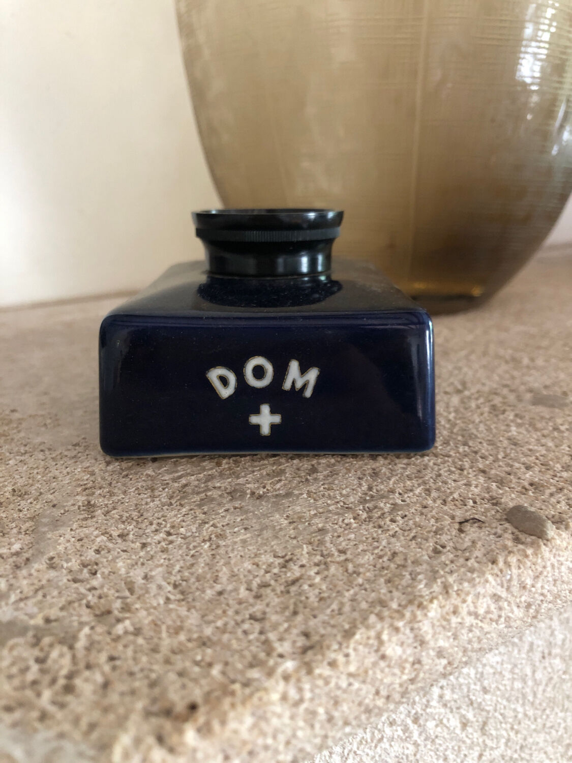 Benedictine liqueur inkwell