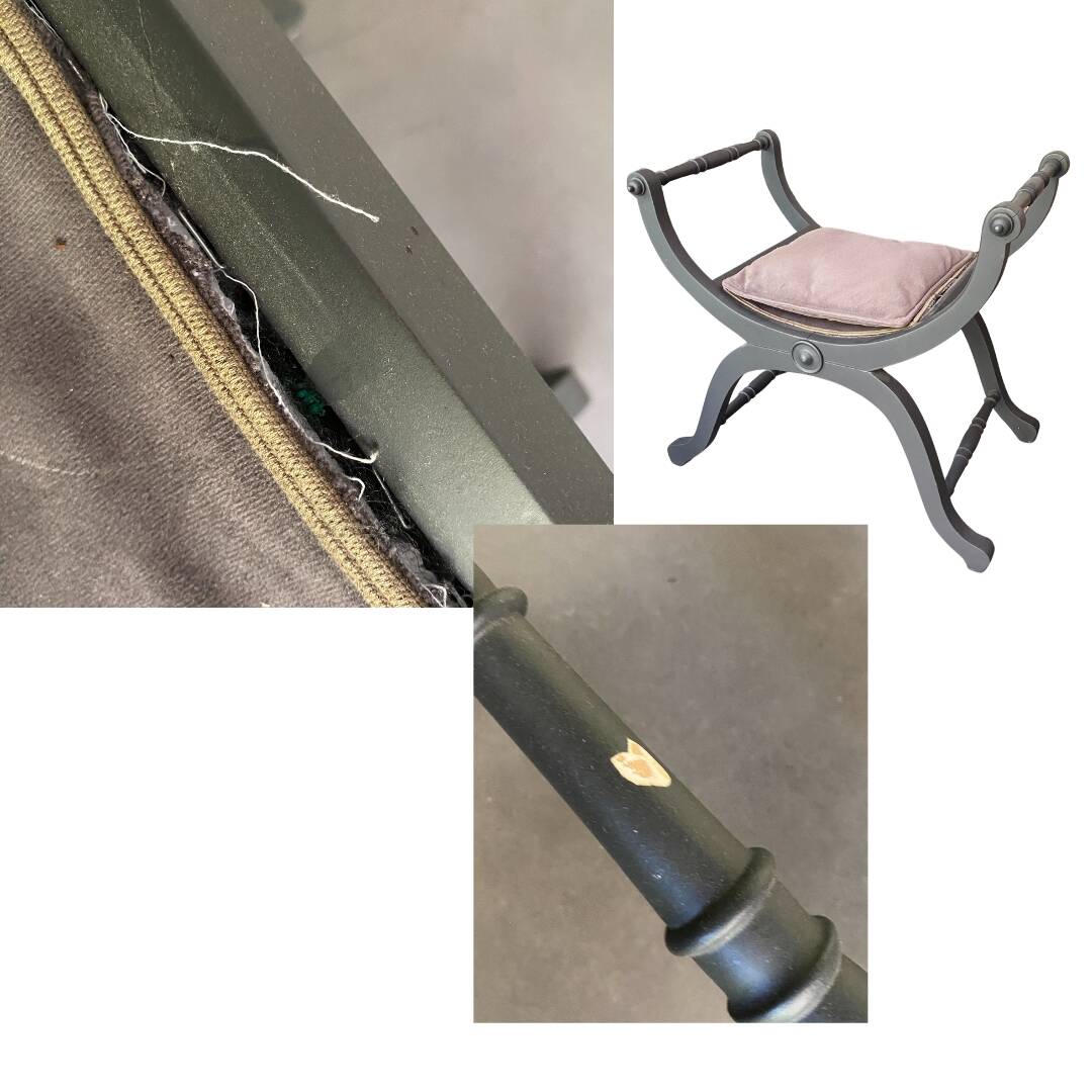 Ensemble canape et fauteuils anciens - restauration tissu Pierre Frey