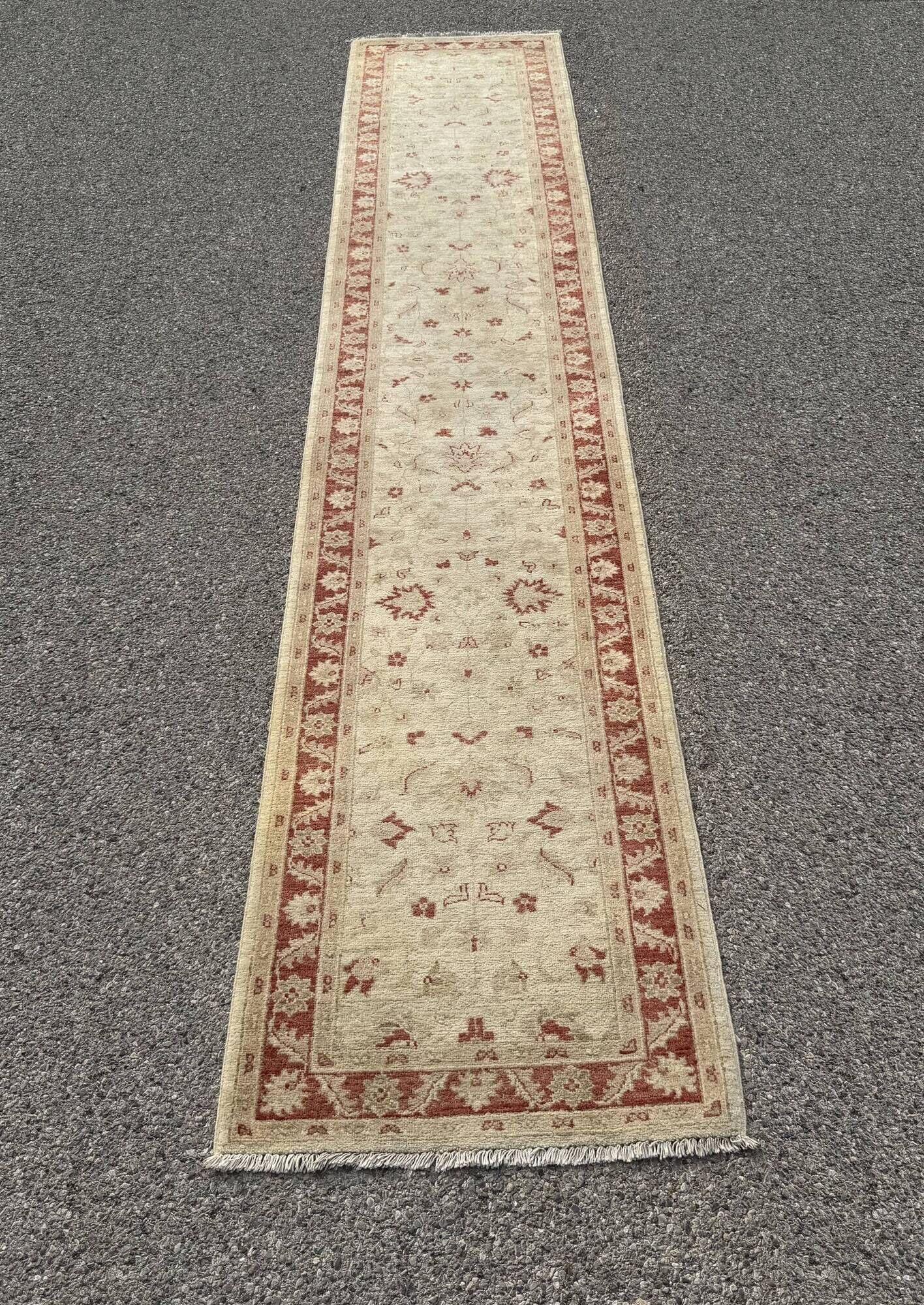 Orient Ziegler hallway rug: 4.50 x 0.83 metres - Handmade wool