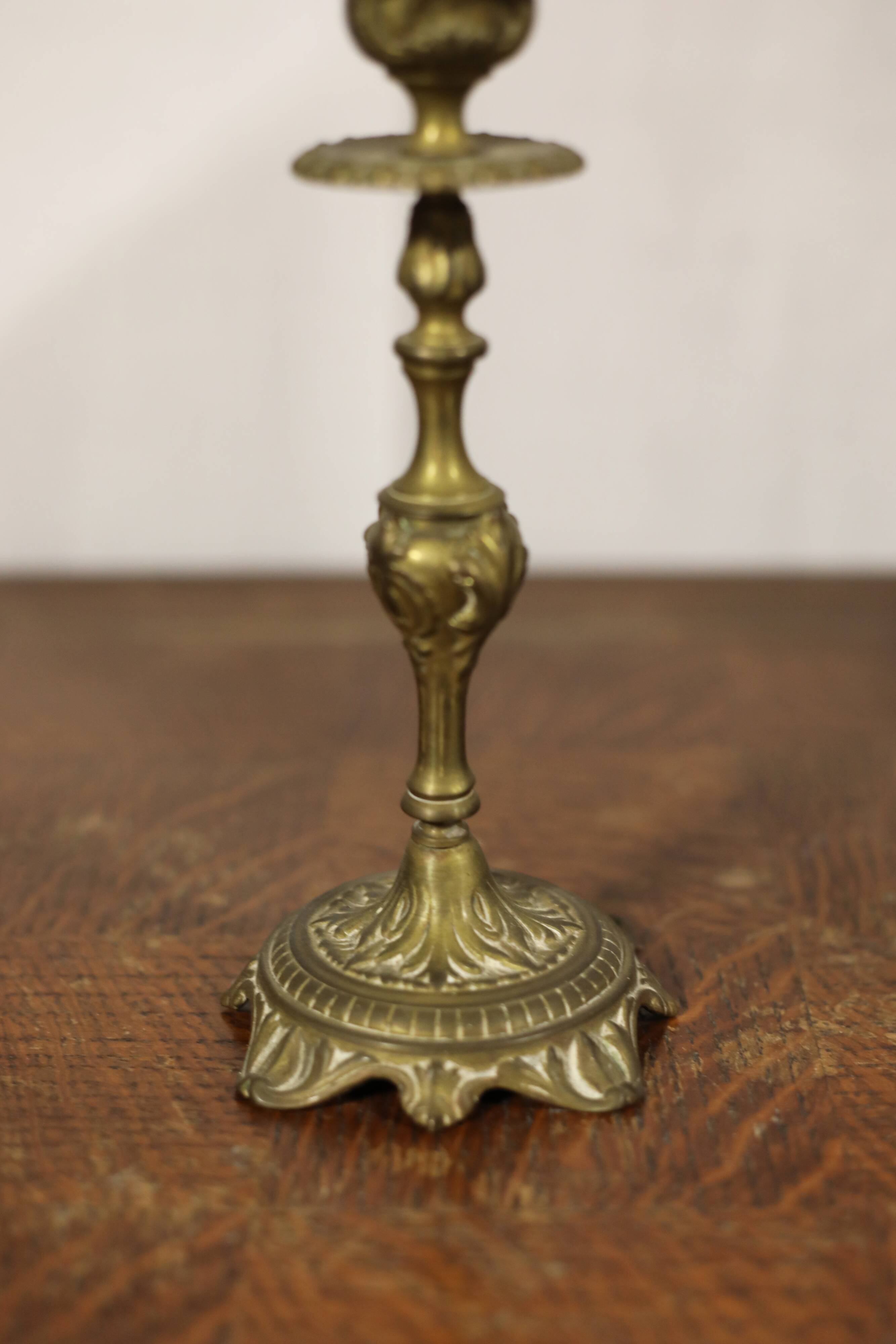 Old candlesticks