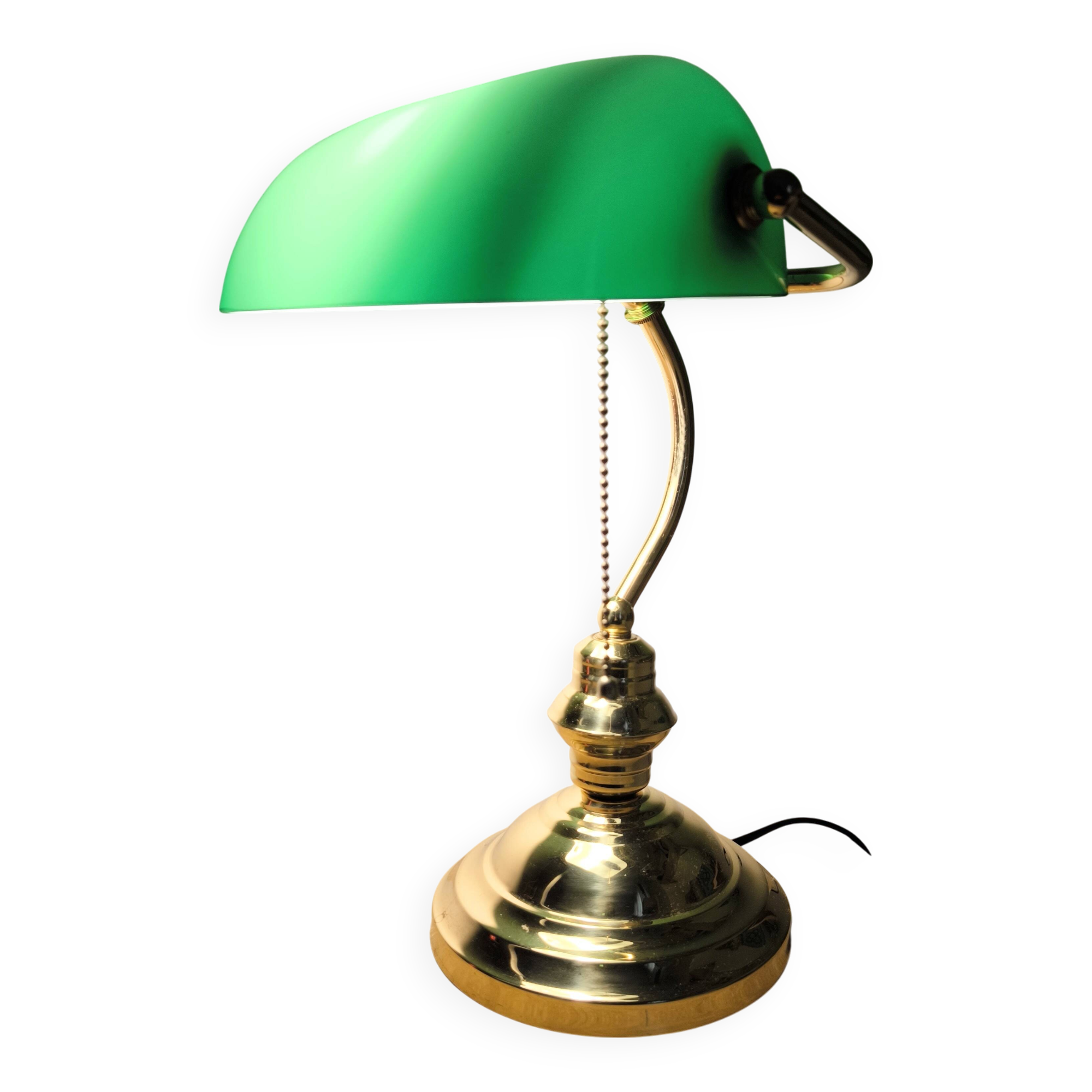 Siglo XX media bank lamp