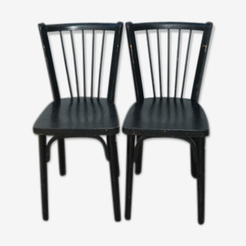 Paire de chaises bistrot