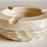 Brutalist marble ashtray