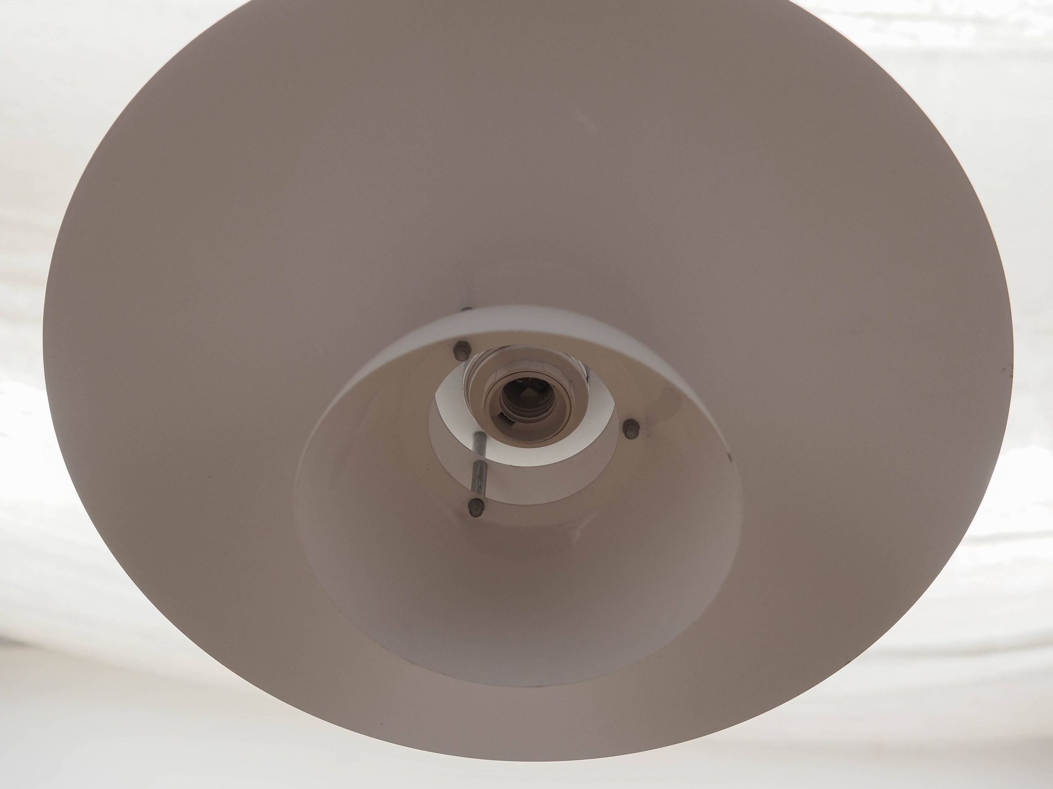 Danish pendant lamp with layered shade, 2000s