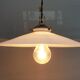 Opaline hanging lamp, 1900s