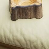 Vide poche vintage en faux bois