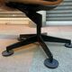 Conference armchair in fawn leather - 1980