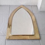 Brass mirror 52 x 31 cm
