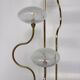 Contemporary Floor Lamp, Brass and Glass, Italy