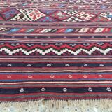 Vintage Turkish Kilim Rug 210x160cm shabby chic wool, country home, boho