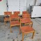 Vintage elm chair by Maison Regain, France 1980