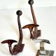 Pateres vintage metal patina