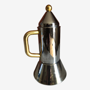 Italian  coffee maker stainless still vintage