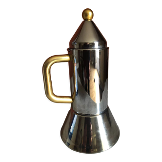 Italian  coffee maker stainless still vintage