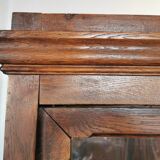 Library, wooden showcase