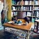 Rattan coffee table